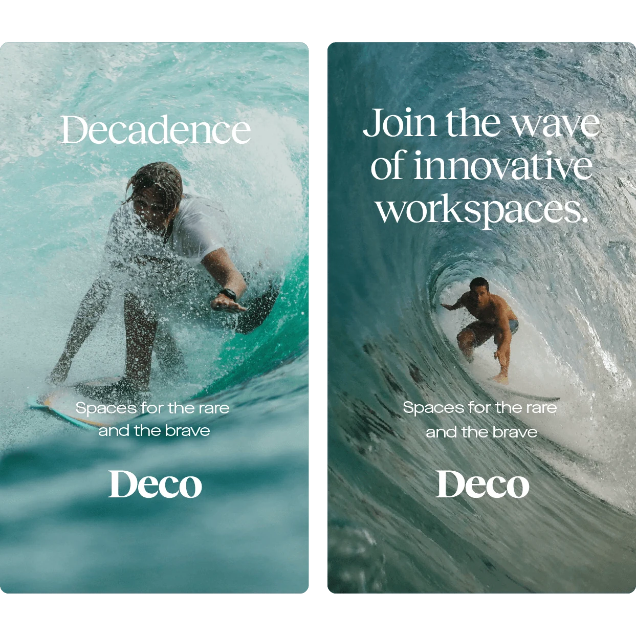 Deco — Social Media Screens