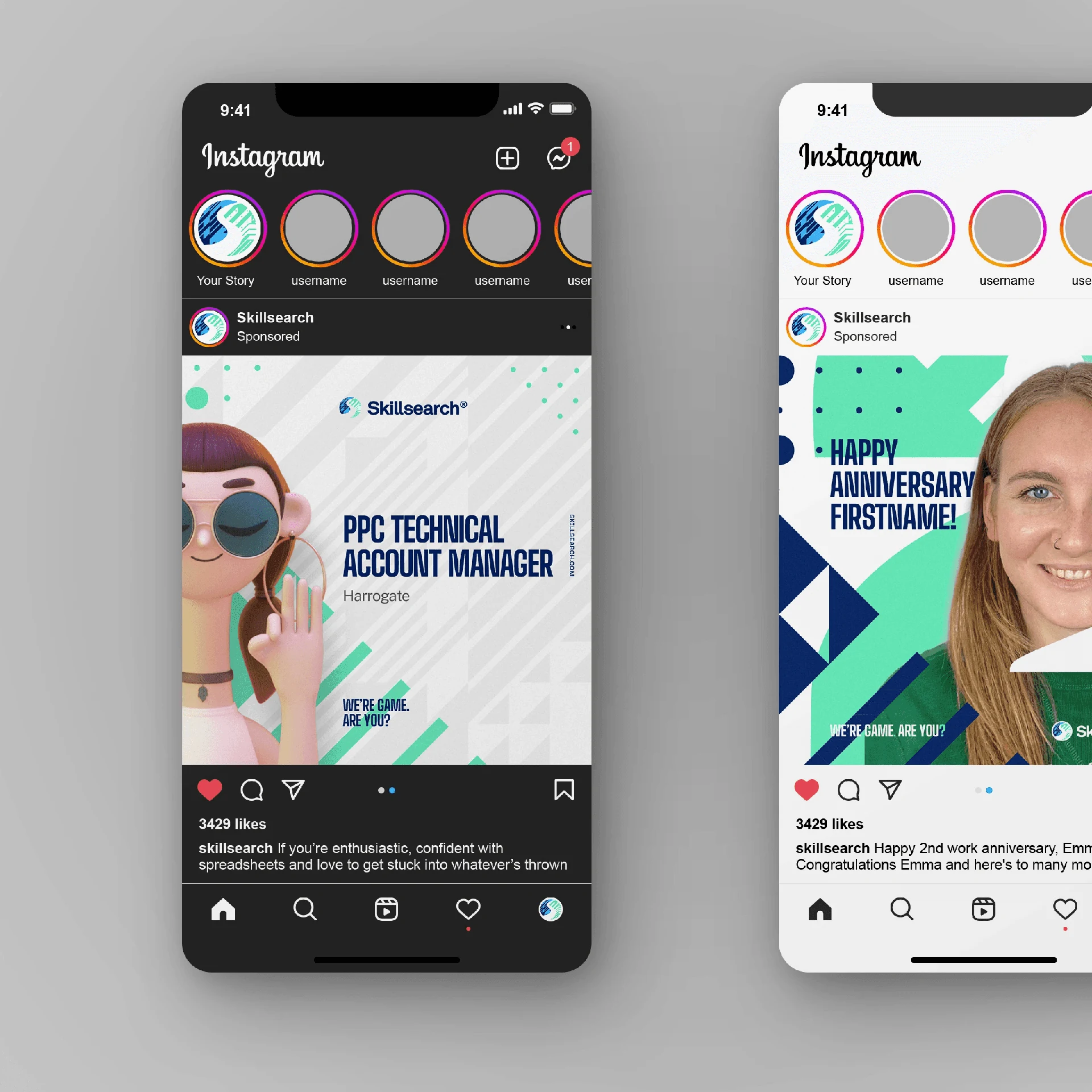 Skillsearch — Social Media